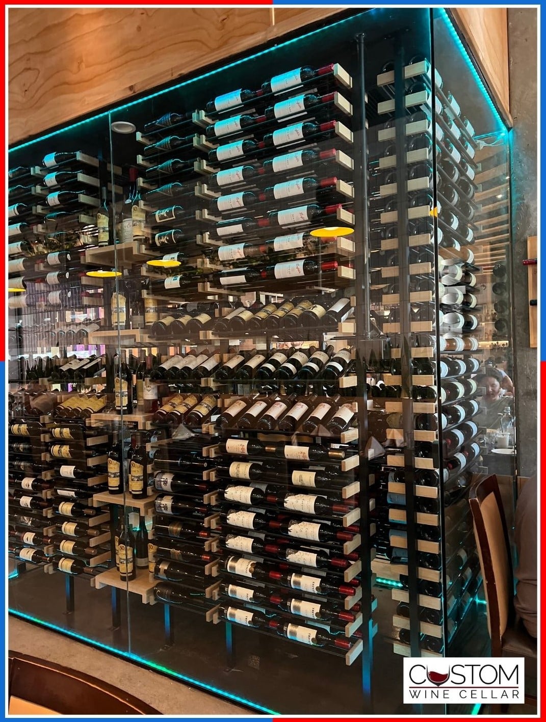 custom wine cellar racks Austin